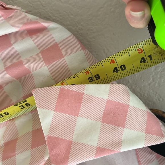 Vintage Style “Eliza J” 50’s Pink and White Gingham Fully Lined A-line Dress - Picture 12 of 12